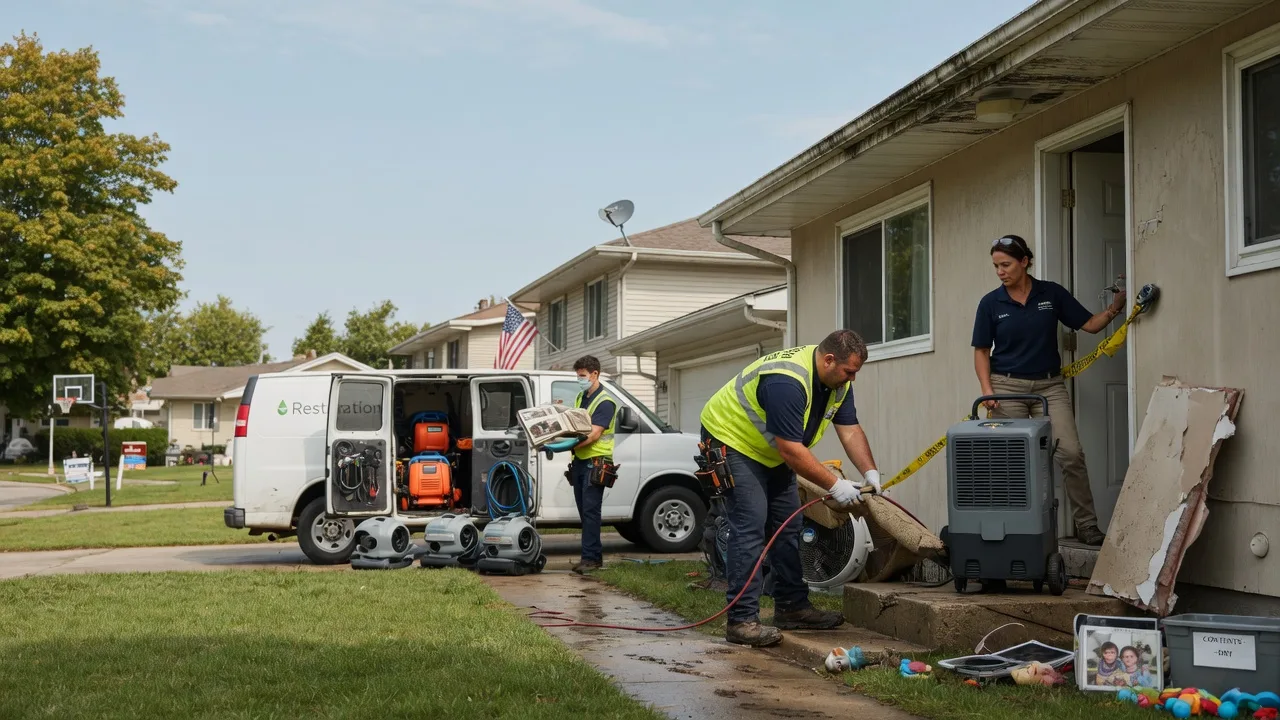 Water Damage Restoration in Highland Village, TX near me